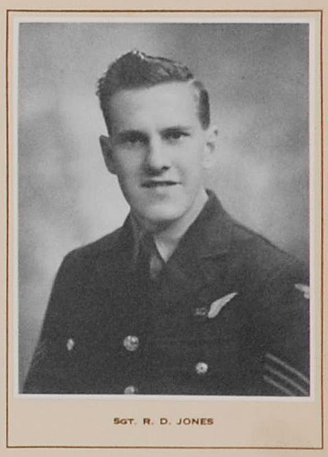 Sgt Robert Alan Derek Jones 1811322 Royal Air Force Volunteer Reserve