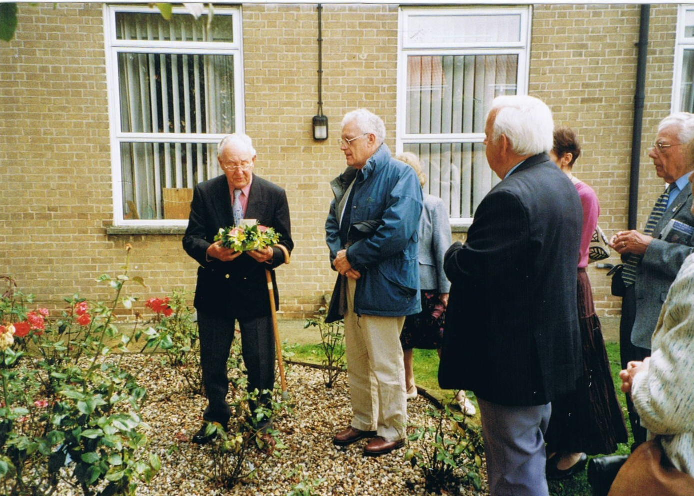 Fortress_HB799_Dedication_of_rose_in_RAFA_Memorial_Garden_Ely