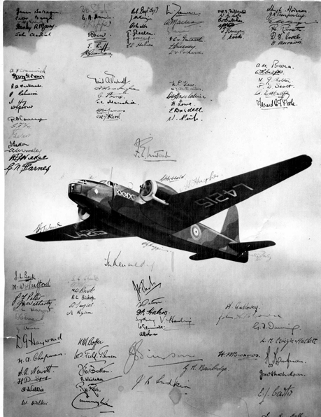 Photo_Album_4_Bomber_picture_with_signatures