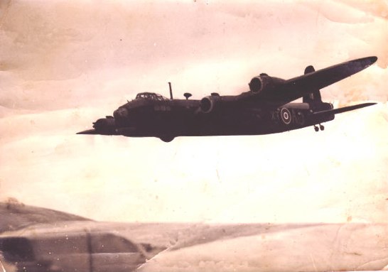 Stirling in flight