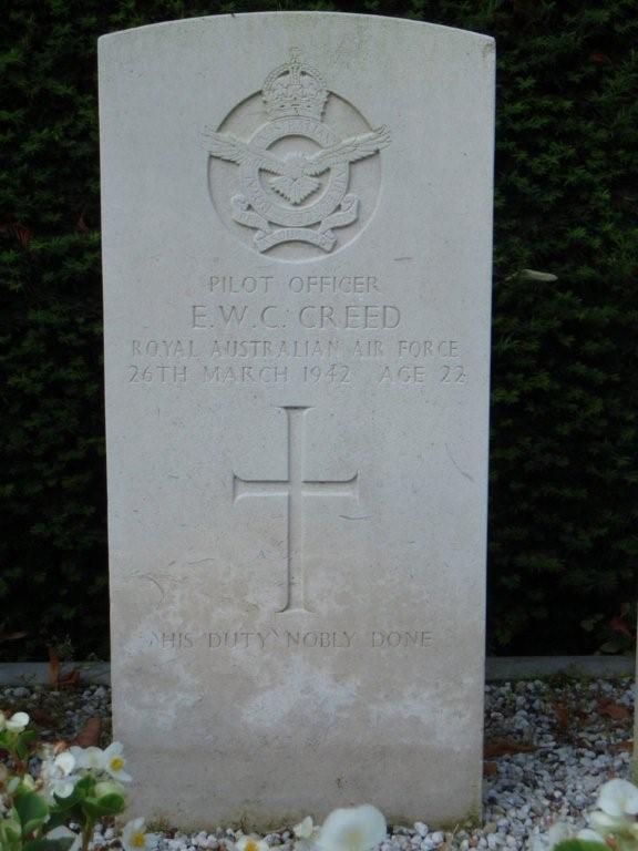 Creed_Eric_William_Cuthbert_grave